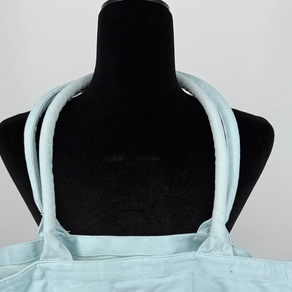 Athleta Teal Ombre Tote Bag - Picture 2 of 6
